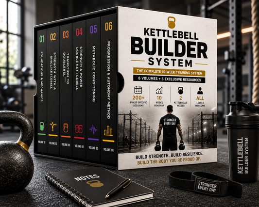 Kettlebell Builder System (6 Volumes) + 5 Bonus Included